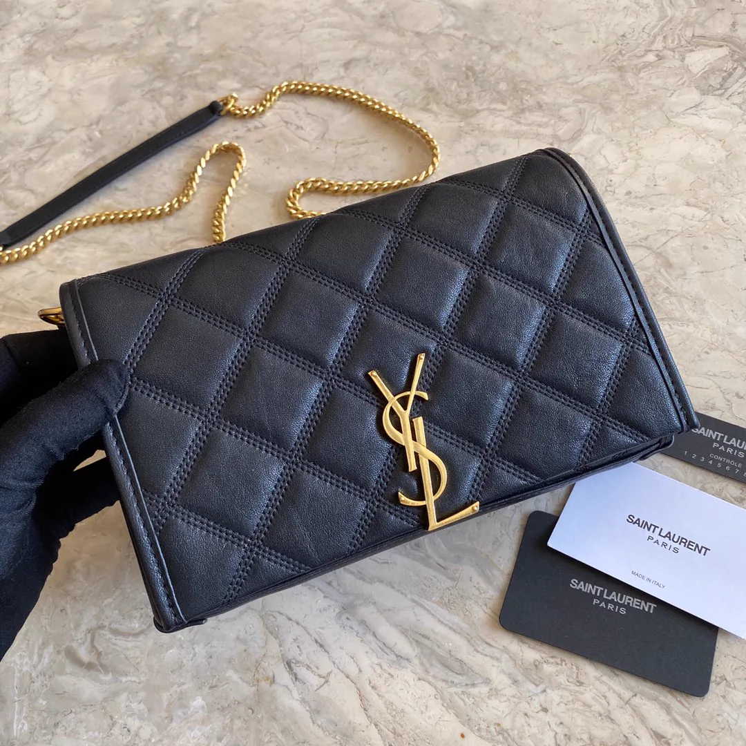 Replica YSL Becky Double-Zip Pouch in Quilted Matte Leather – Style & Design Guide thumbnail