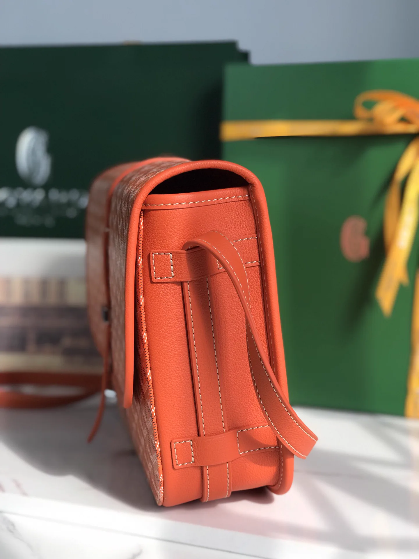 Reference image illustrating Replica Goyard Belvédère Bag: A Detailed Guide to the Iconic Crossbody