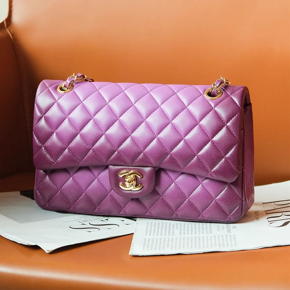 Replica Chanel Classic 11.12 Handbag in Purple Gradient Lambskin – A Detailed Style Guide thumbnail
