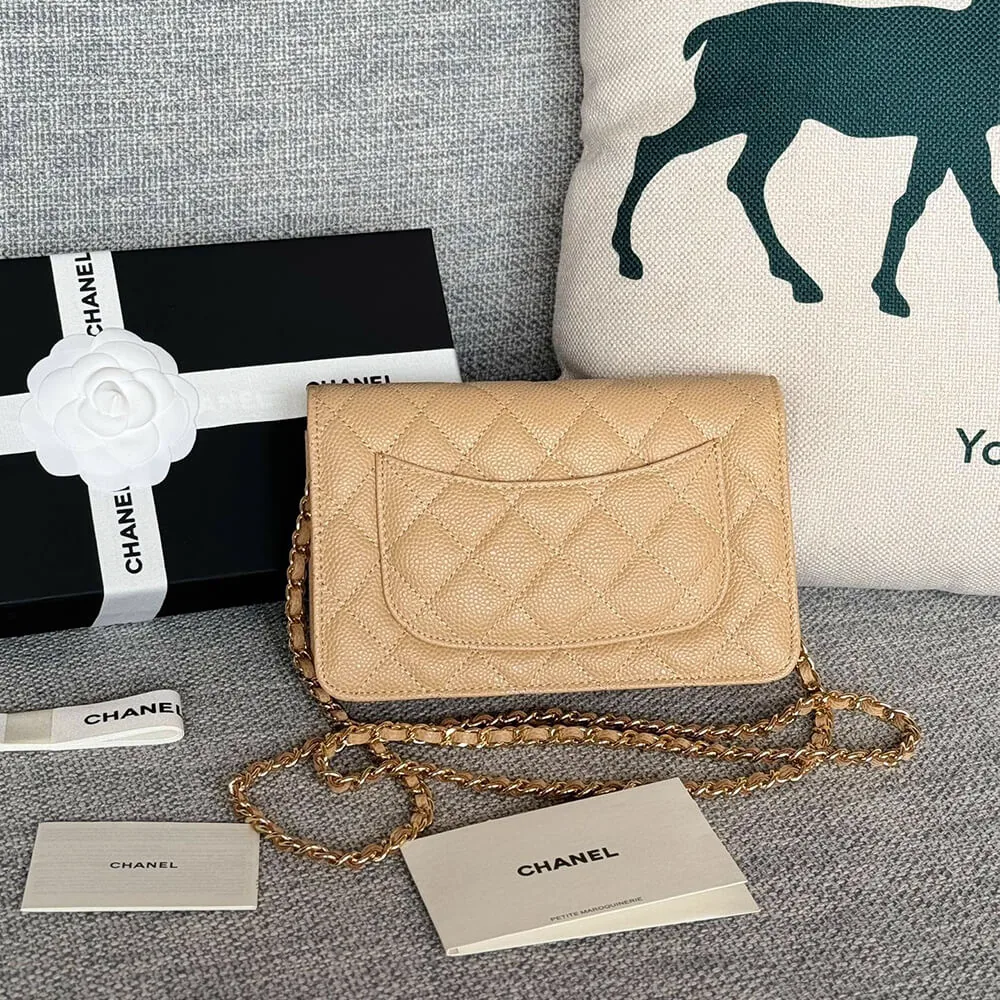 Reference image illustrating Replica Chanel Classic Chain Wallet: Design, History, and Styling Guide