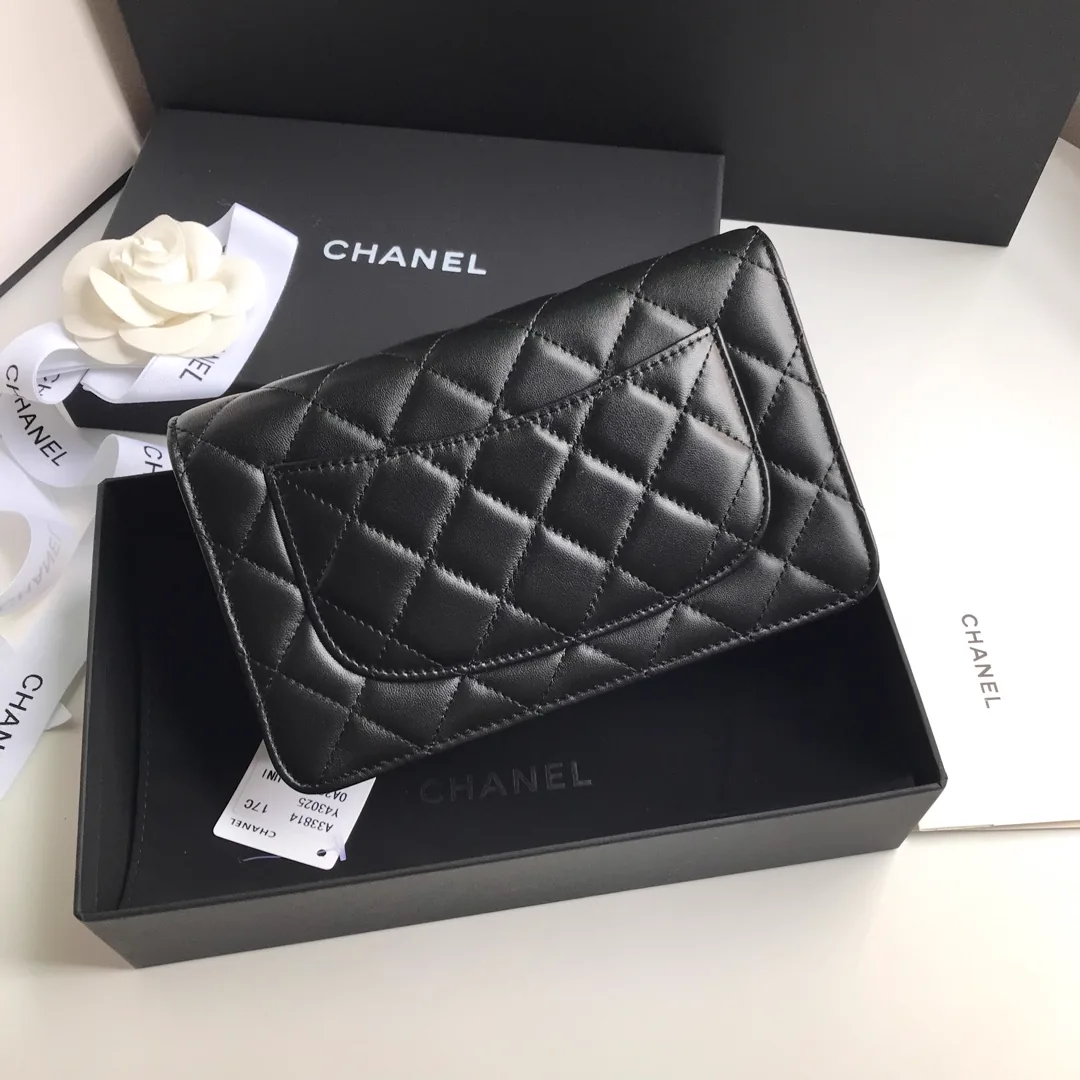 Replica Chanel WOC (Wallet on Chain) – Classic Flap Inspired Crossbody Bag thumbnail
