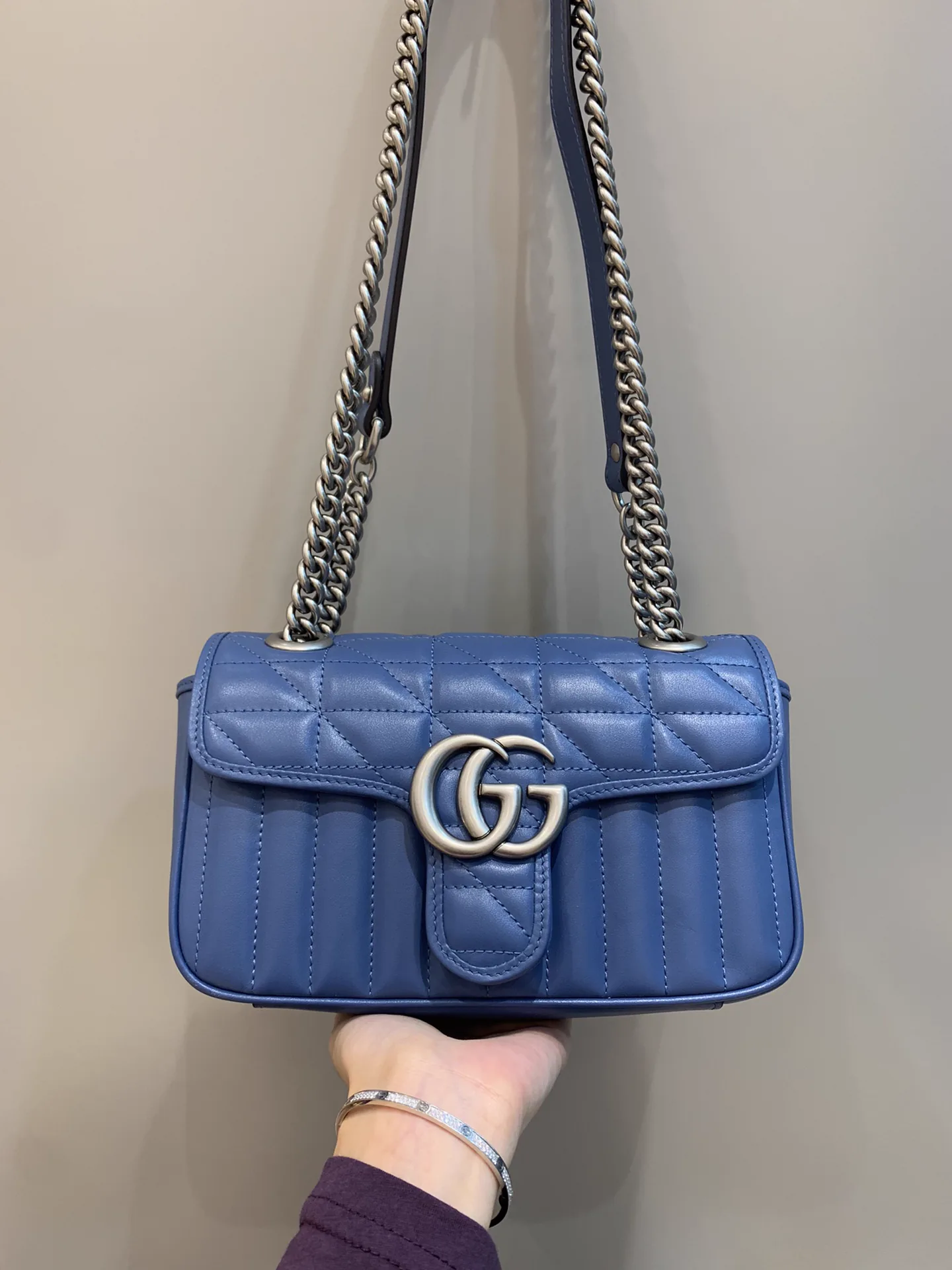 Replica Gucci Jackie 1961 Small Shoulder Bag in Smooth Leather thumbnail