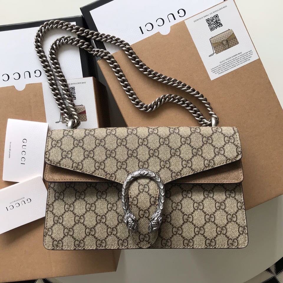 Replica Gucci Dionysus Small Shoulder Bag – Iconic GG Supreme Design thumbnail
