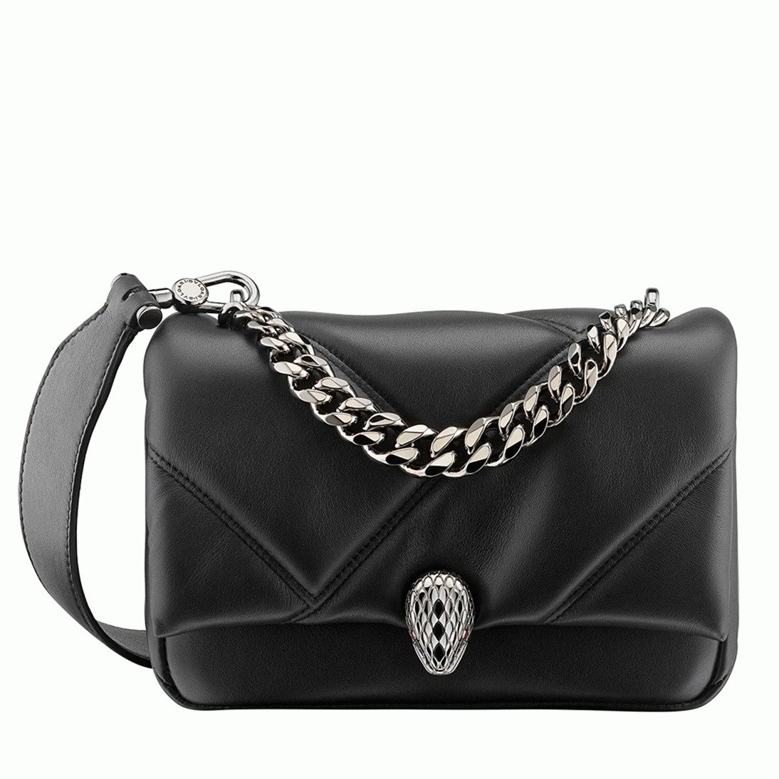 Replica Bvlgari Serpenti Cabochon Mini Bag Black Calfskin – Design & Style Guide thumbnail