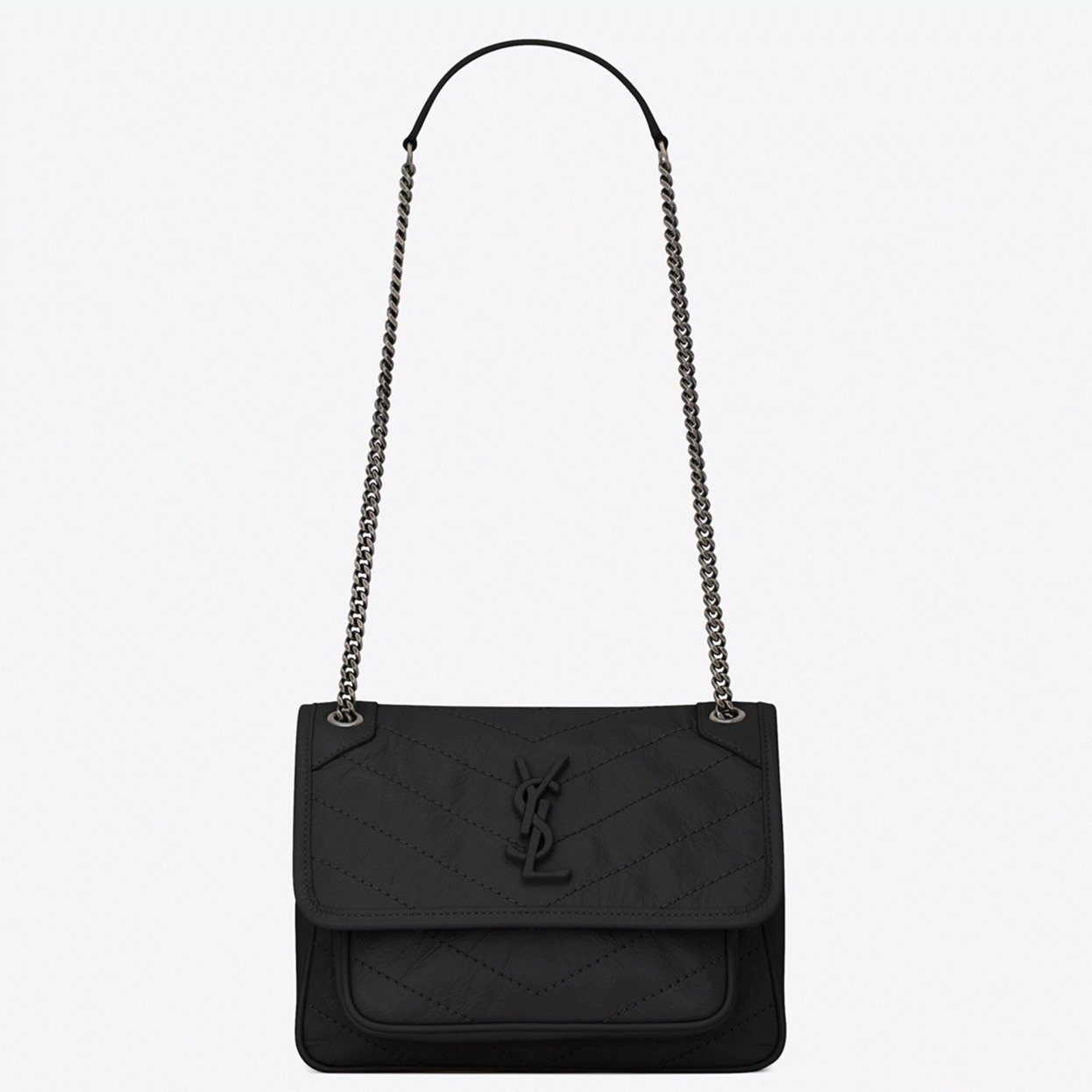 Replica Saint Laurent Niki Baby Chain Bag in Noir – A Detailed Style Guide thumbnail