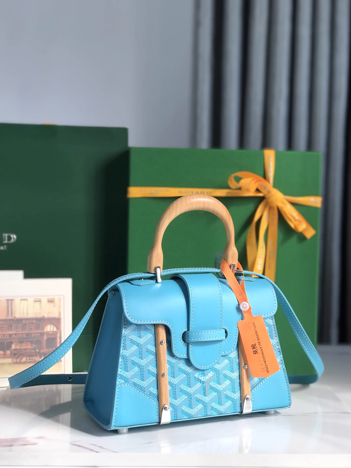 Reference image illustrating Replica Goyard Saïgon Bag – A Detailed Guide to the Iconic Structured Tote