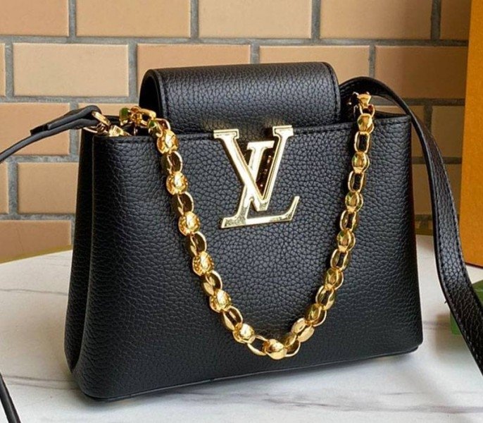 Replica Louis Vuitton Capucines Mini Chain Bag in Black – Design, History & Styling Guide thumbnail