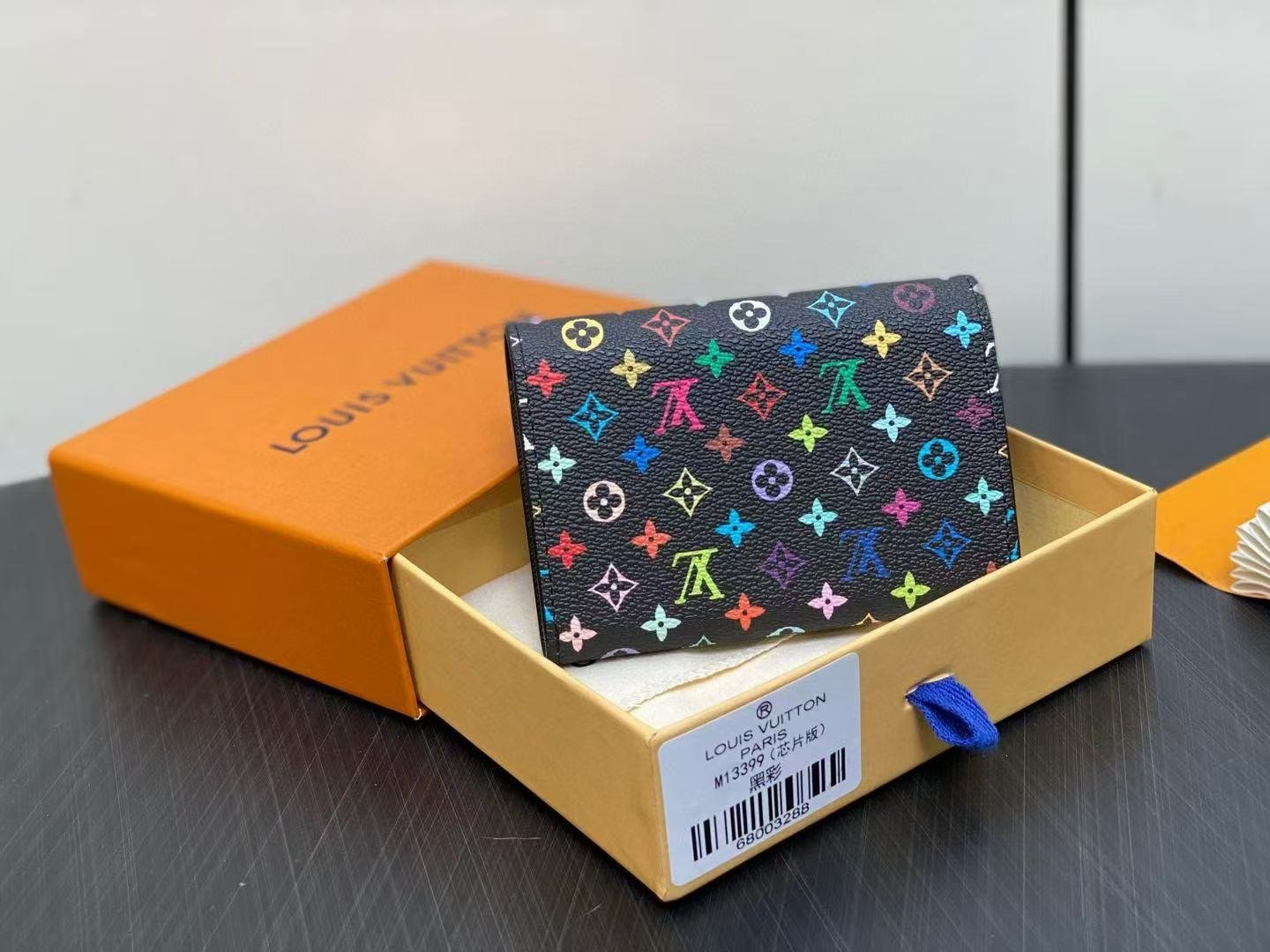 Reference image illustrating Replica Louis Vuitton x Takashi Murakami Rosalie Coin Purse – Iconic Collaboration Design