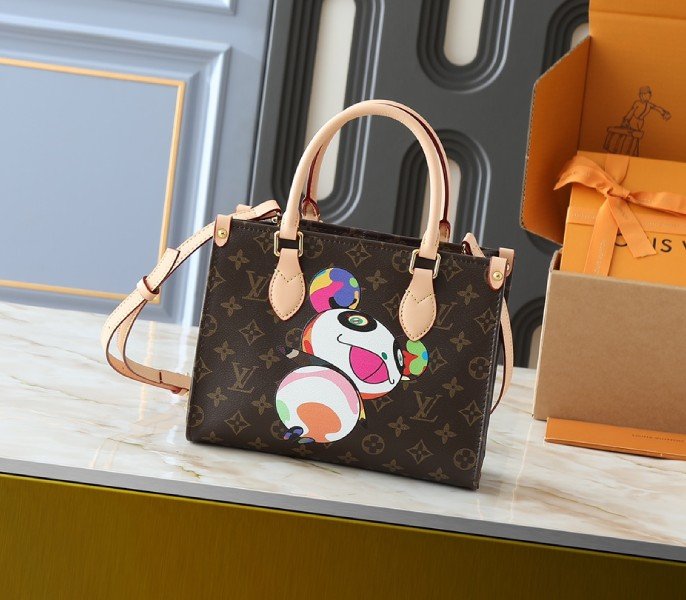 Replica LV X TM Monogram Canvas OnTheGo PM With Bijou Edition thumbnail