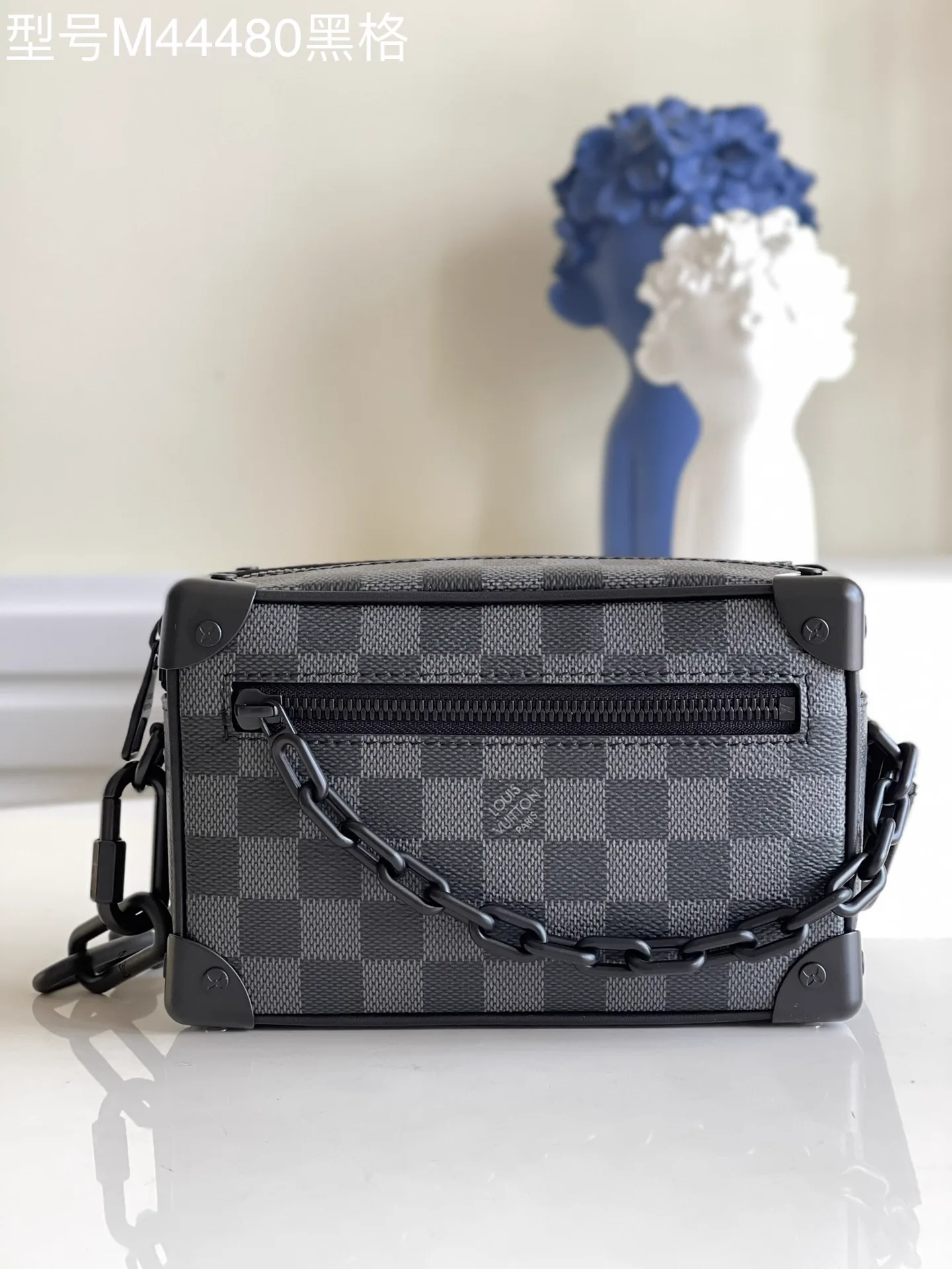 Replica Louis Vuitton Mini Soft Trunk Monogram Canvas Crossbody Bag (Style M44480) thumbnail