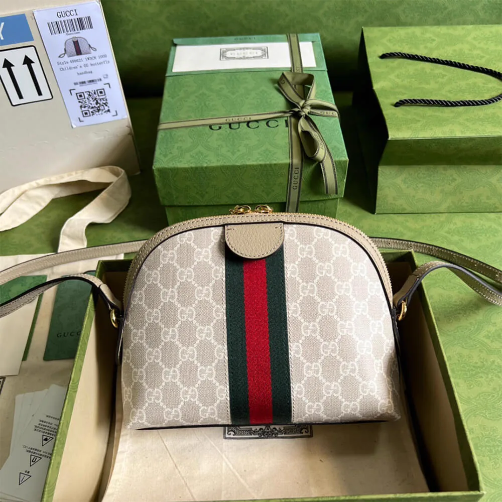 Replica Gucci Ophidia Small GG Shoulder Bag – Iconic Web Stripe Design thumbnail