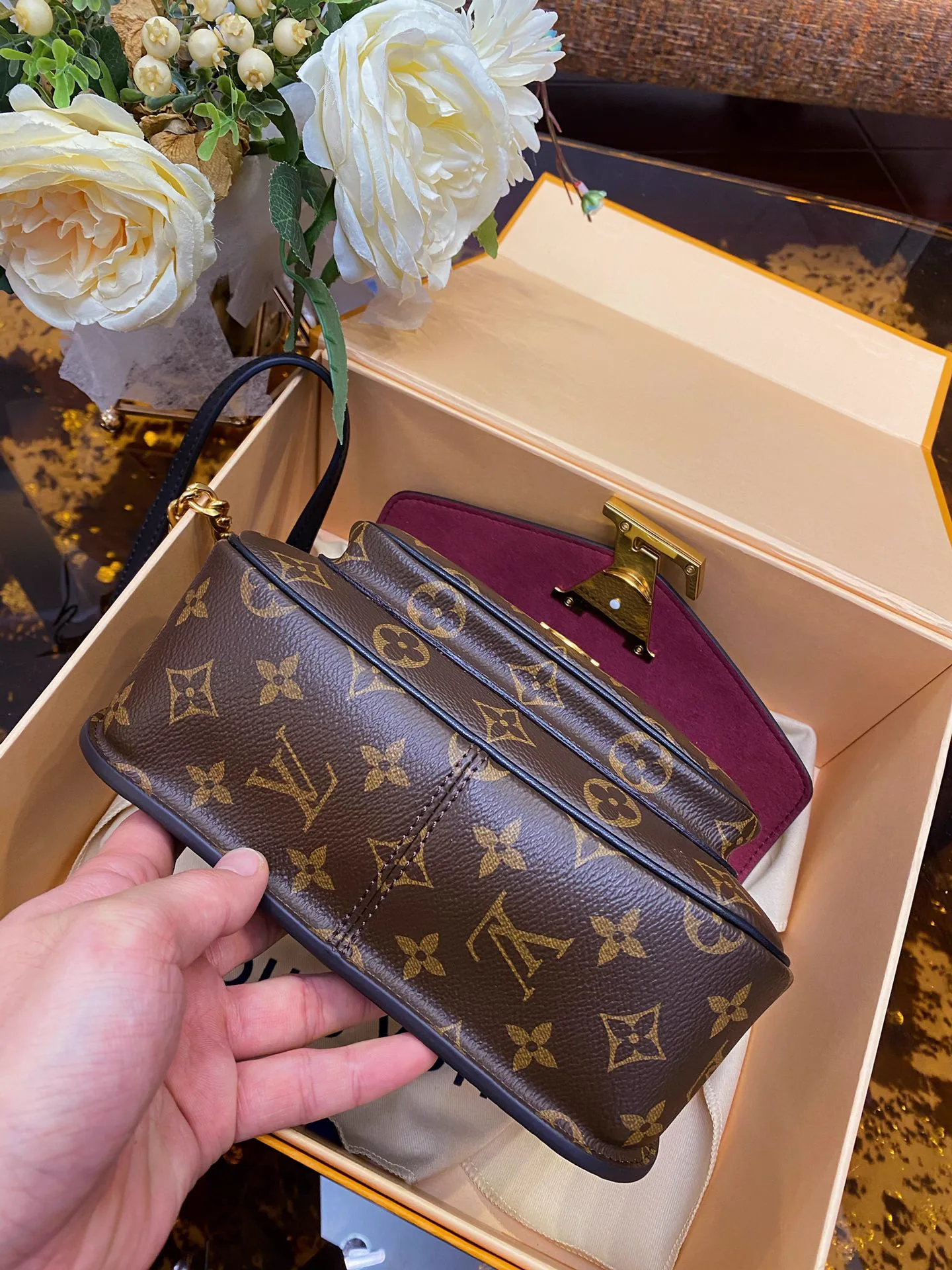Reference image illustrating Replica Louis Vuitton Passy Shoulder Bag – Design, History & Styling Guide