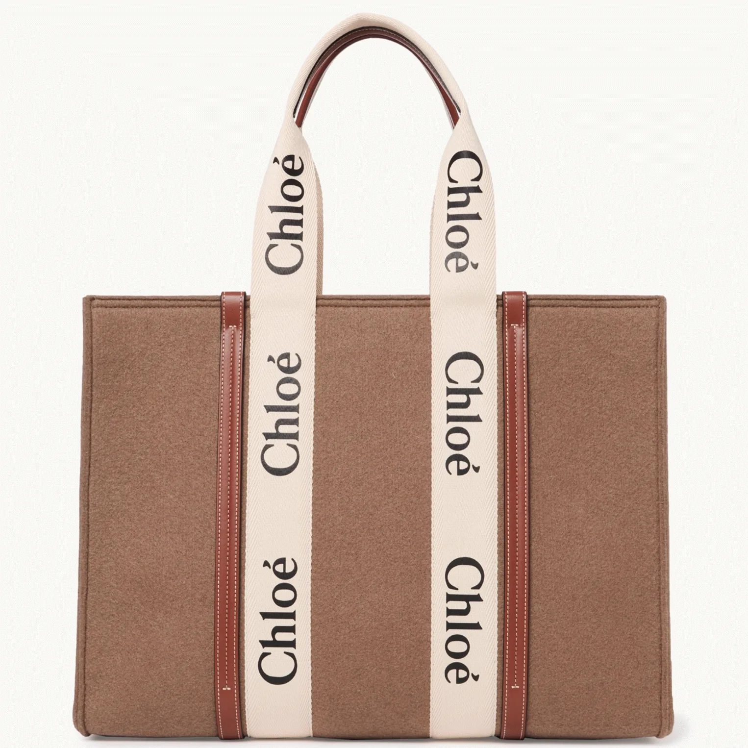 Replica Chloé Medium Woody Tote Bag in Brown Felt – A Detailed Style Guide thumbnail