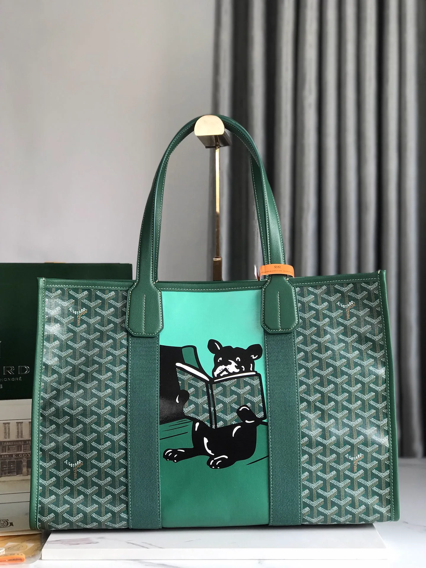 Replica Goyard Villette Tote Bag – Timeless Chevron Canvas Tote for Everyday Luxury thumbnail