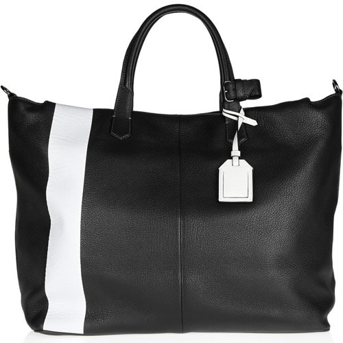 Reference image illustrating 3 Black and White Handbags to Carry After Labor Day for a Chic Fall Transition