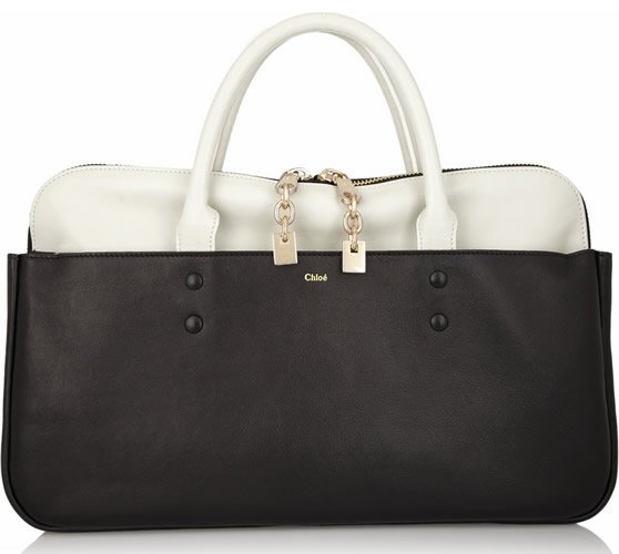 Reference image illustrating 3 Black and White Handbags to Carry After Labor Day for a Chic Fall Transition