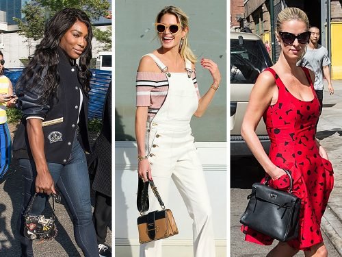 40 Best Celebrity Handbags Spotted at New York Fashion Week Spring 2017 thumbnail