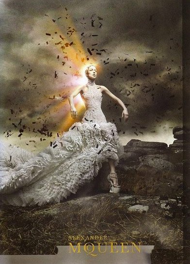 Alexander McQueen Fall 2011 Campaign Dress: A Masterpiece of Couture Craftsmanship thumbnail
