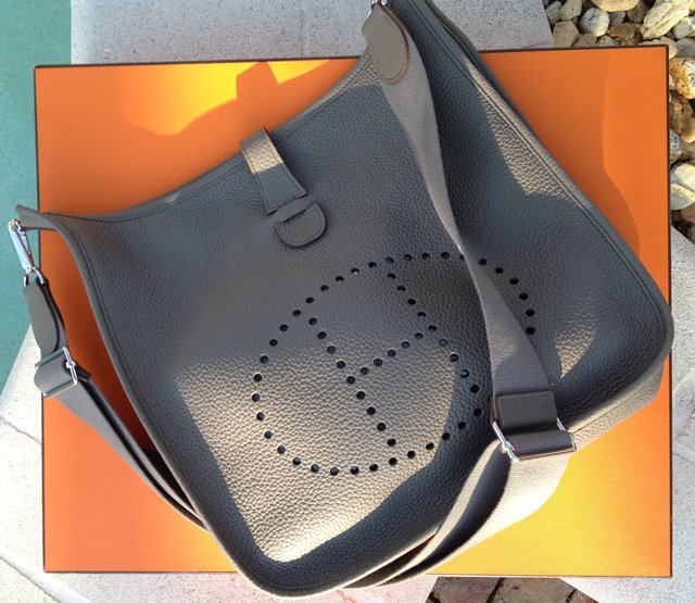Reference image illustrating An Hermes Evelyne for Mom