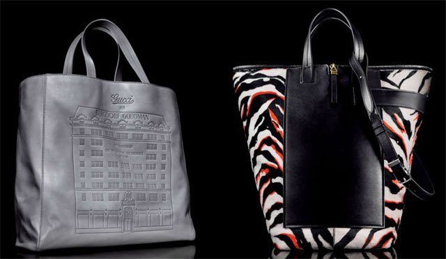 Reference image illustrating Bergdorf Goodman 111th Anniversary Handbag Collection: Gucci, Balenciaga & More Limited Editions