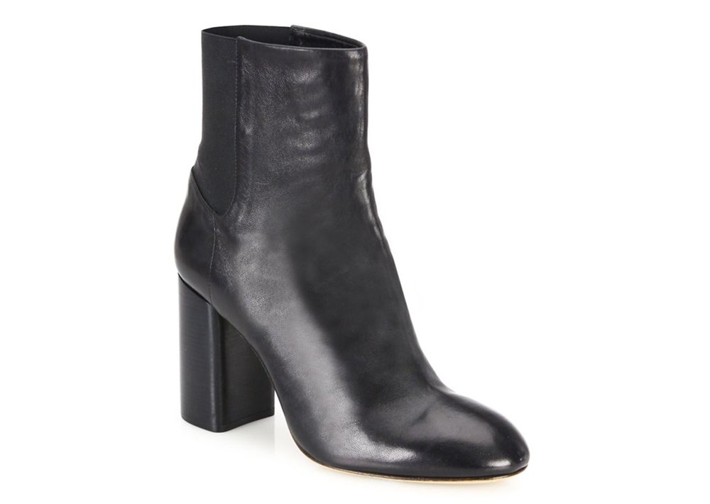 Reference image illustrating Block-Heel Ankle Boots: The Fall 2026 Footwear Investment for Luxury Handbag Lovers