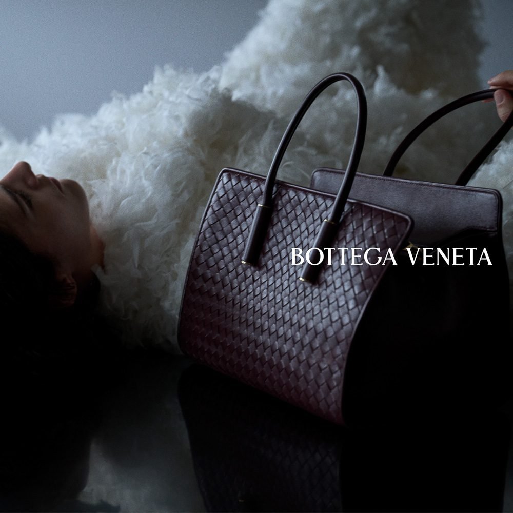 Reference image illustrating Bottega Veneta Fall 2026 Campaign: Three New Handbag Silhouettes to Know