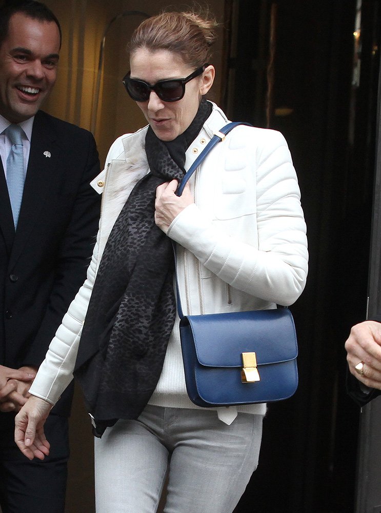 Reference image illustrating Céline Dion’s Designer Handbag Collection: A Look at Her Most-Worn Luxury Bags