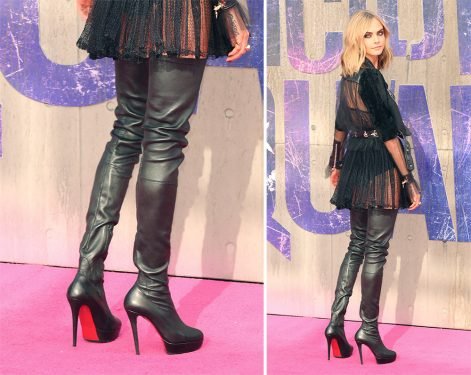 Cara Delevingne’s Boldest Shoe Moments from the Suicide Squad Press Tour thumbnail