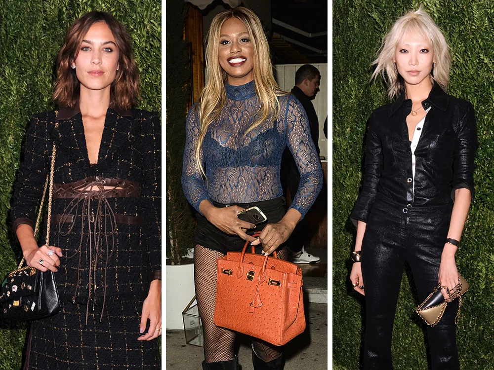 Reference image illustrating Celebrities Bring Chanel Bags to Honor Keira Knightley at NYFW – Plus Hermès, Gucci & More
