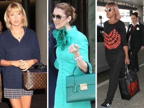 Celebrity Designer Handbag Sightings: Céline Dion, Taylor Swift & More Flaunt Luxury Bags Worldwide thumbnail