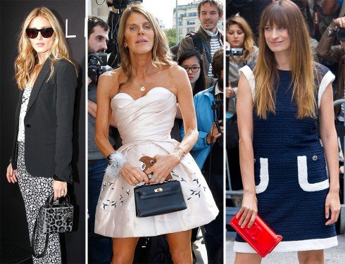 Celebrity Handbags Spotted at Paris Couture Week Fall 2014: Dior, Chanel, and More thumbnail