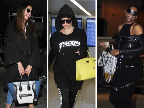 Celebrity Street Style: Fendi, Chanel, Gucci, and Hermès Bags Spotted in Early 2017 thumbnail