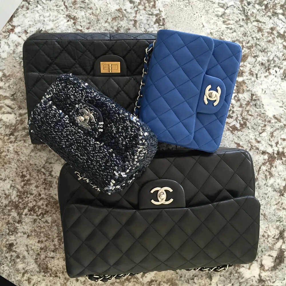 Reference image illustrating Chanel Bag Family Portraits: PurseForum Members Showcase Their Stunning Collections