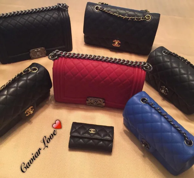 Reference image illustrating Chanel Bag Family Portraits: PurseForum Members Showcase Their Stunning Collections
