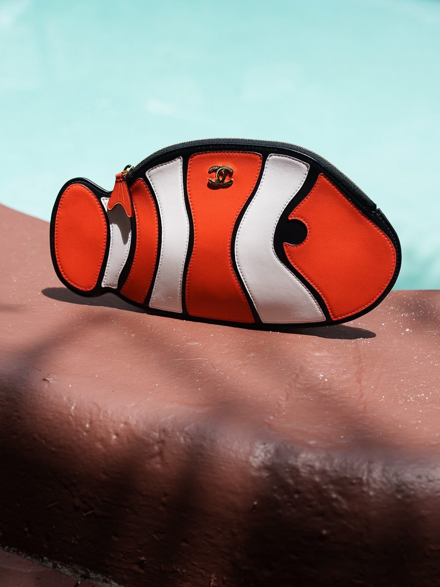 Reference image illustrating Chanel Coco Beach 2026: Raffia, Denim & Nemo-Inspired Bags for Summer
