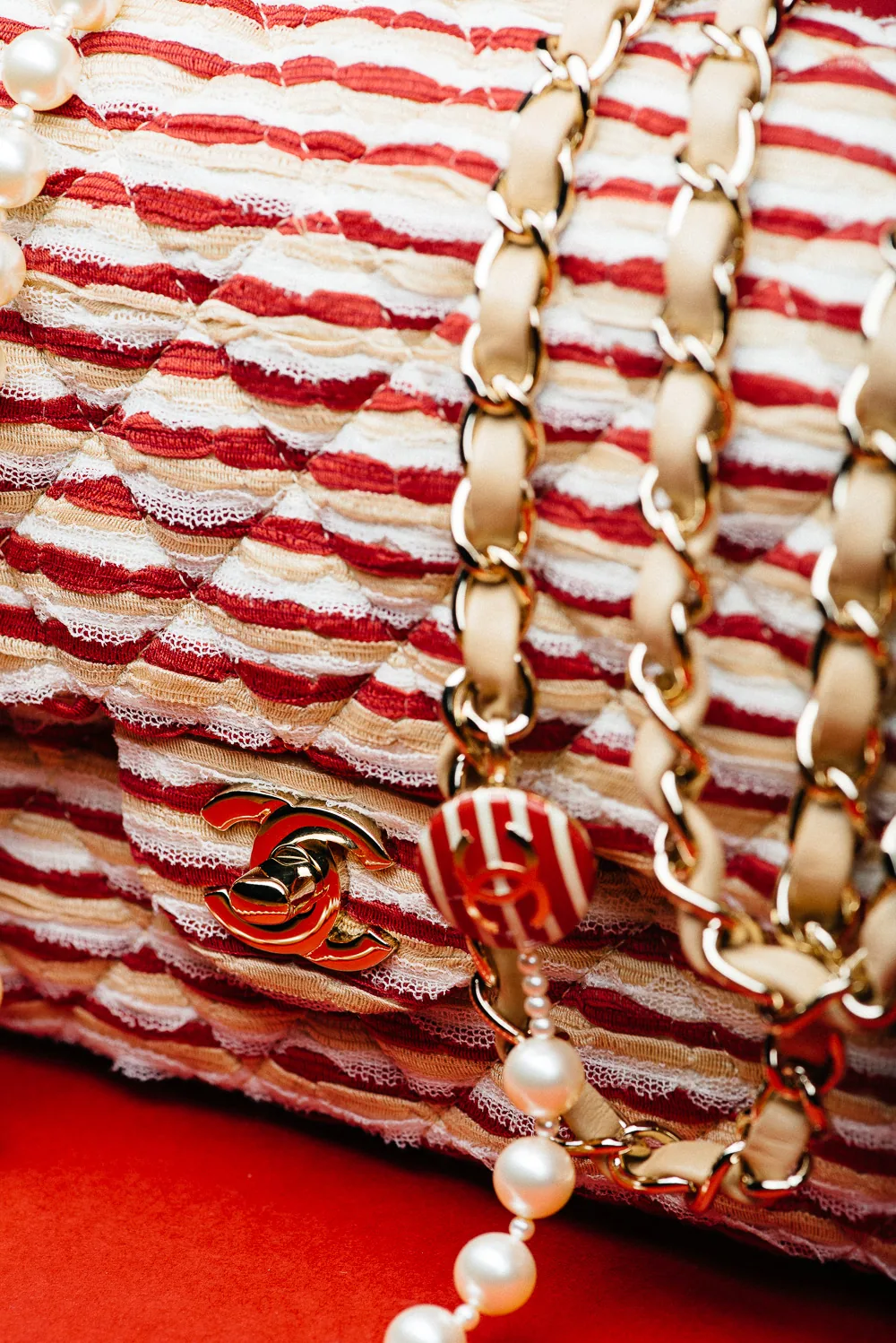 Reference image illustrating Chanel Cruise 2014 Collection: Up-Close Look at the Classic Flap and Boy Bags