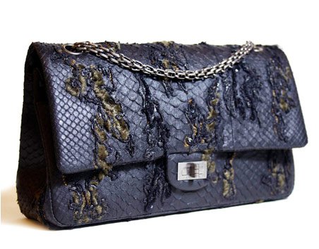 Chanel Fall 2011 Handbag Collection: Python Flap Bags and Dystopian Luxury thumbnail