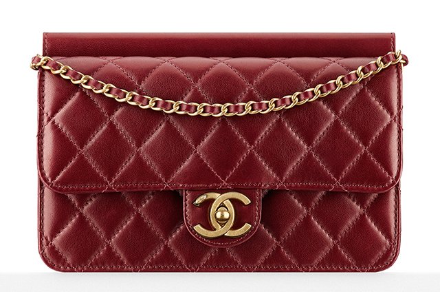 Reference image illustrating Chanel Fall 2013 Handbag Collection: Classic Flaps, Boy Bags & Runway Clutches