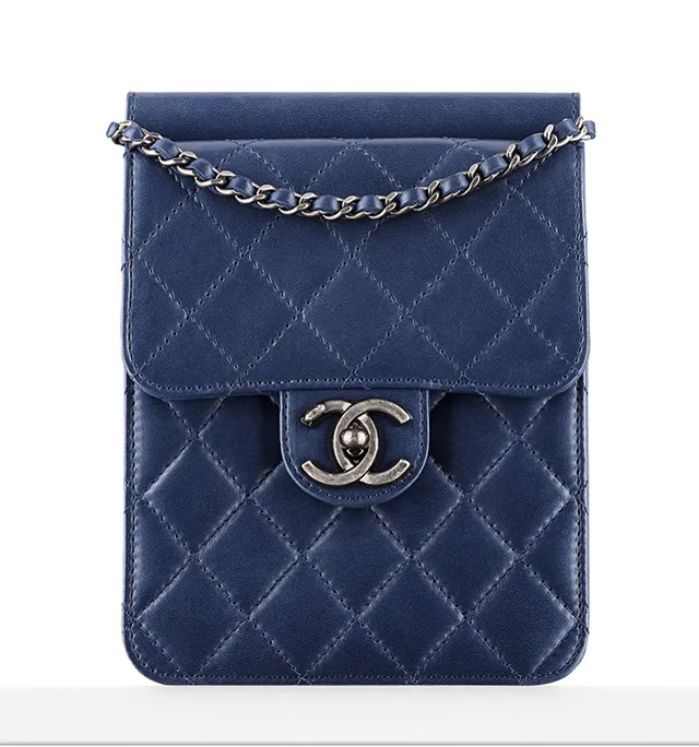 Reference image illustrating Chanel Fall 2013 Handbag Collection: Classic Flaps, Boy Bags & Runway Clutches