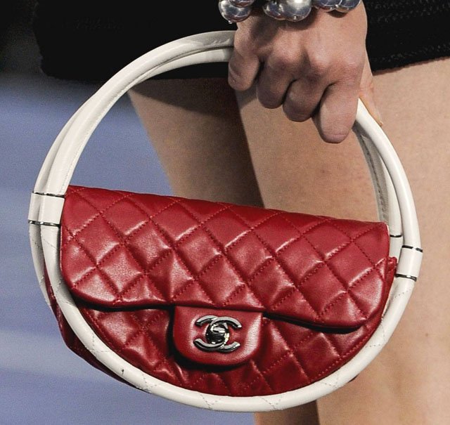 Reference image illustrating Chanel Spring 2013 Handbag Collection: Karl Lagerfeld’s Playful Take on Iconic Silhouettes
