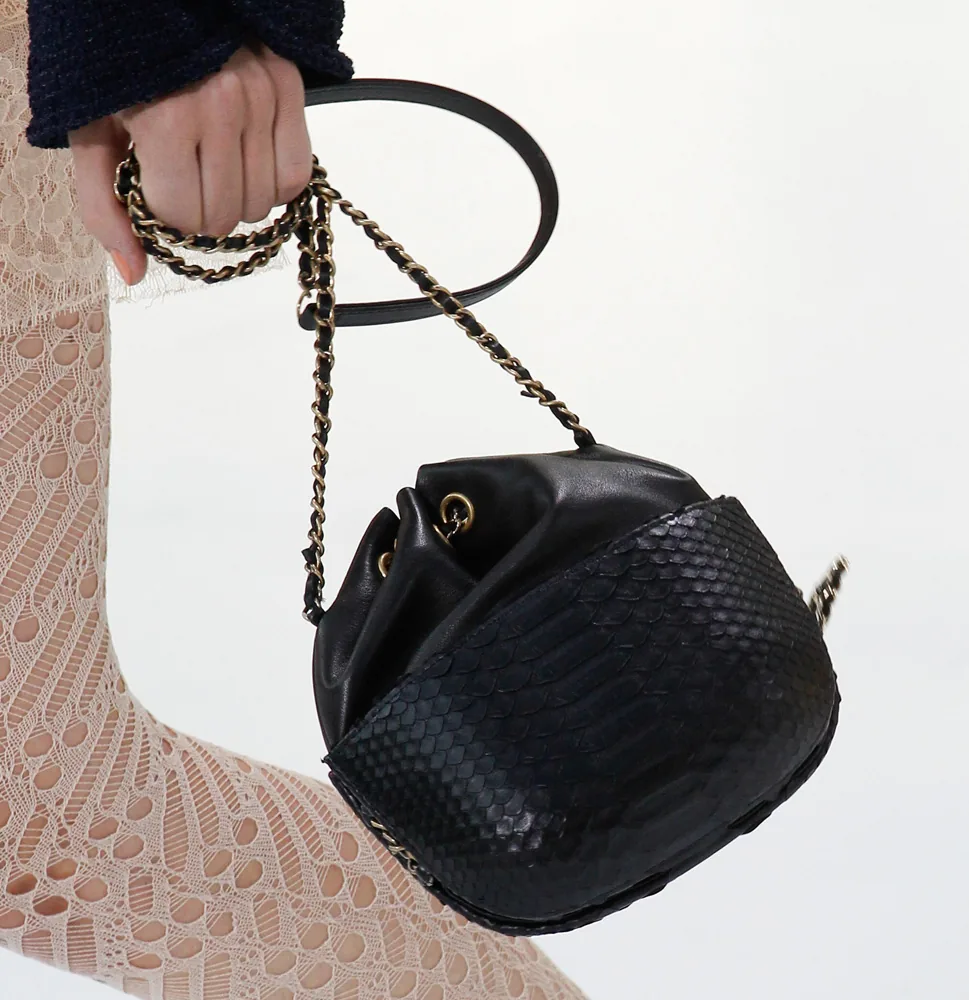 Reference image illustrating Chanel Spring 2017 Handbags: A Digital Dream Meets Classic Boy Bag Silhouettes