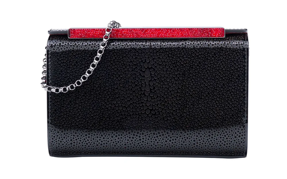 Reference image illustrating Christian Louboutin Fall 2016 Collection: Embellished Bags and Shoes to Covet