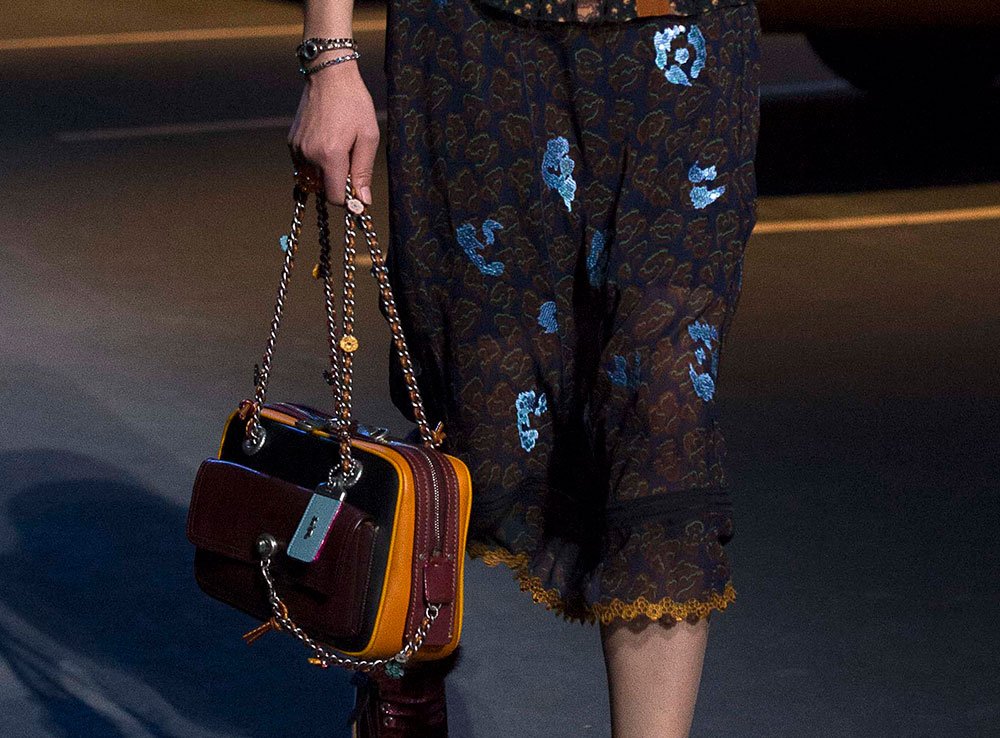 Reference image illustrating Coach 1941 Pre-Fall 2017: How Stuart Vevers Redefines the Cool-Girl Handbag