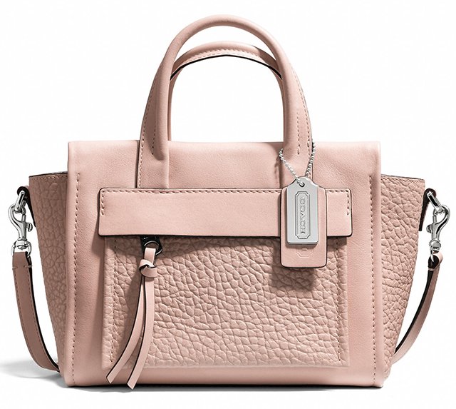 Reference image illustrating Coach Bleecker Mini Pocket Carryall Review: A Fresh Direction for the American Heritage Brand
