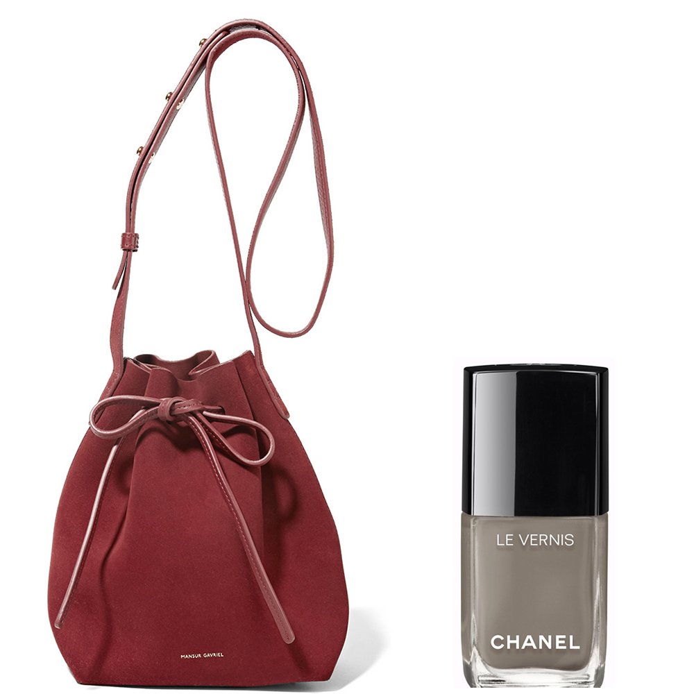 Reference image illustrating Fall 2016 Handbag and Nail Polish Pairings: The Ultimate Coordination Guide