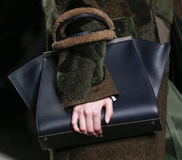 Reference image illustrating Fendi Fall 2014 Handbags: A Refined Take on Signature Luxury