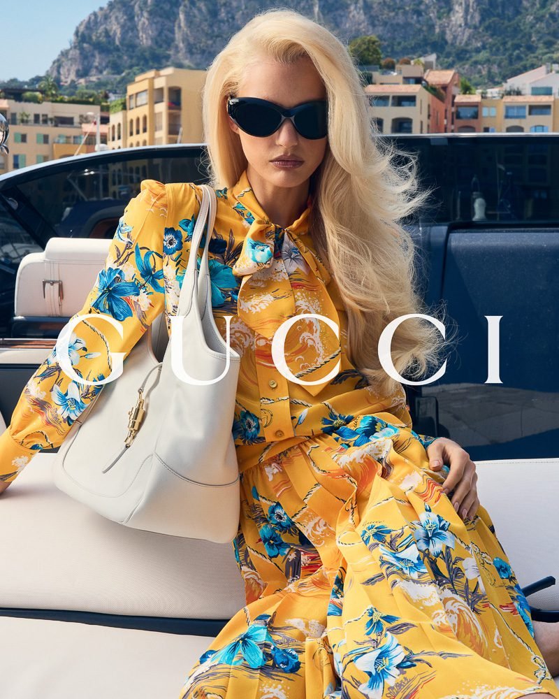 Reference image illustrating Gucci Monte Carlo Capsule by Demna: Riviera-Inspired Summer Bags and Ready-to-Wear