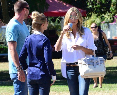 Heidi Klum's Reed Krakoff Boxer Tote Steals the Show at a Weekend Soccer Game thumbnail