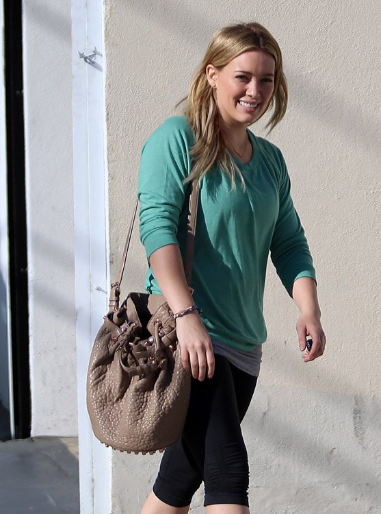 Reference image illustrating Hilary Duff's Handbag Collection: Part Two – Goyard, Chanel, Celine & More