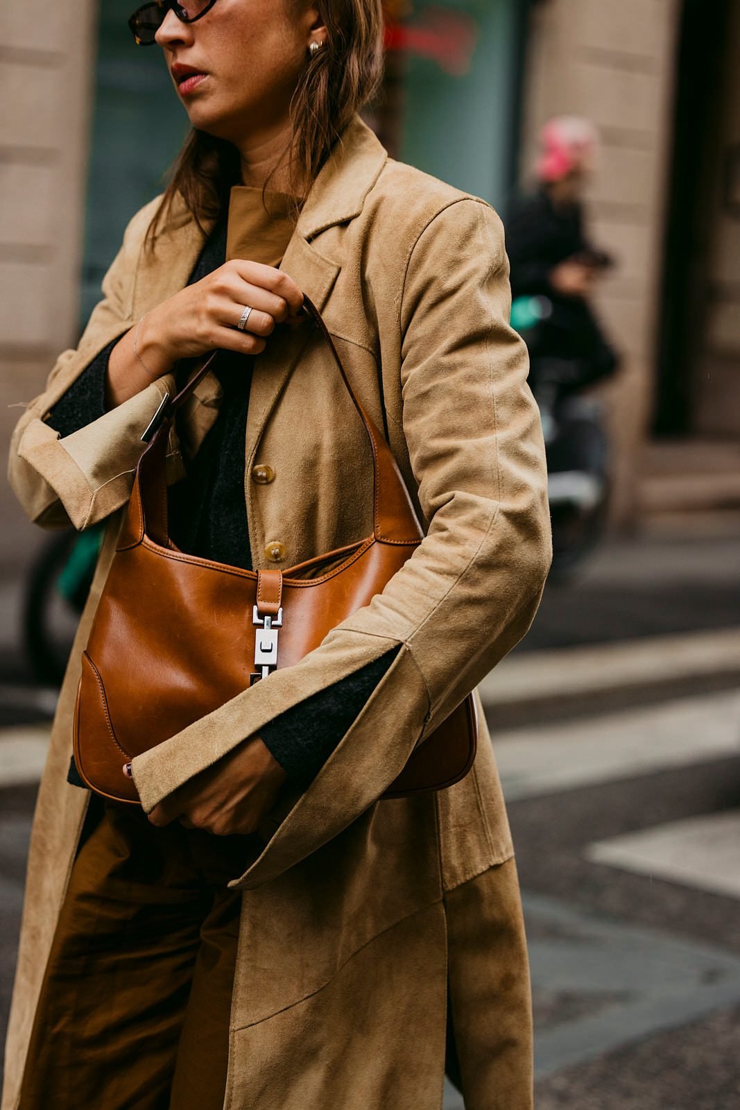 Reference image illustrating How the Shoulder Bag Replaced the Crossbody